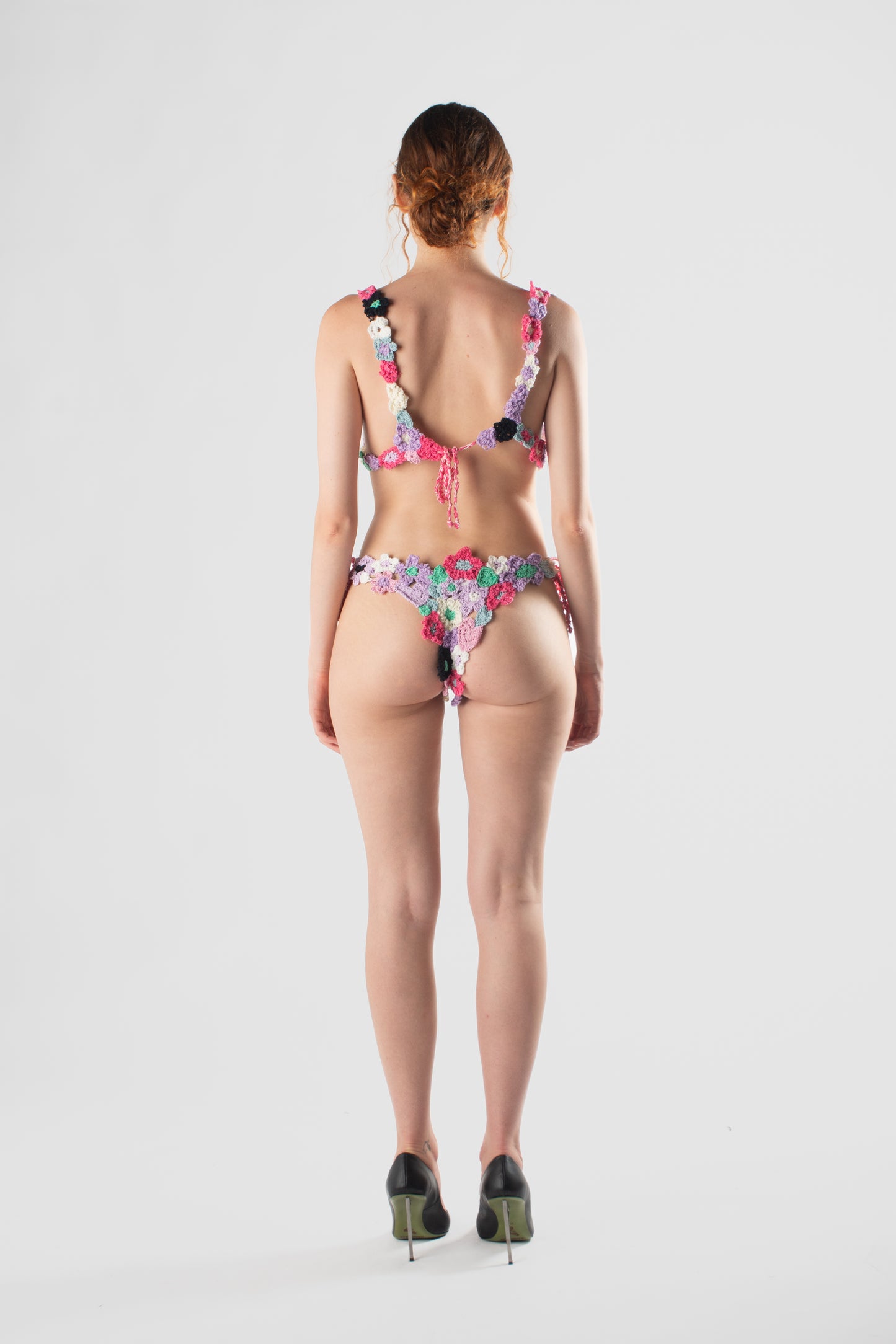 Bikini crochet Microfiori