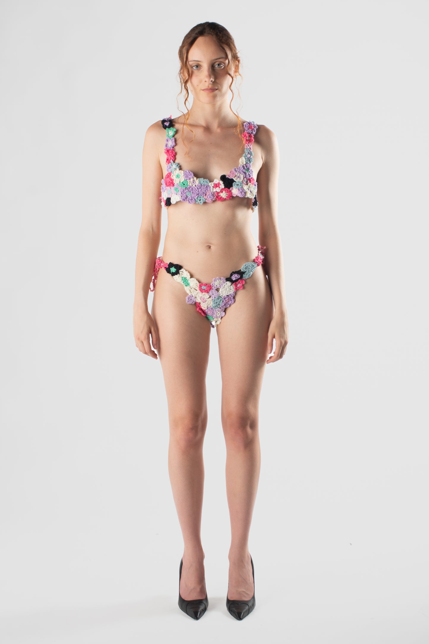 Bikini crochet Microfiori